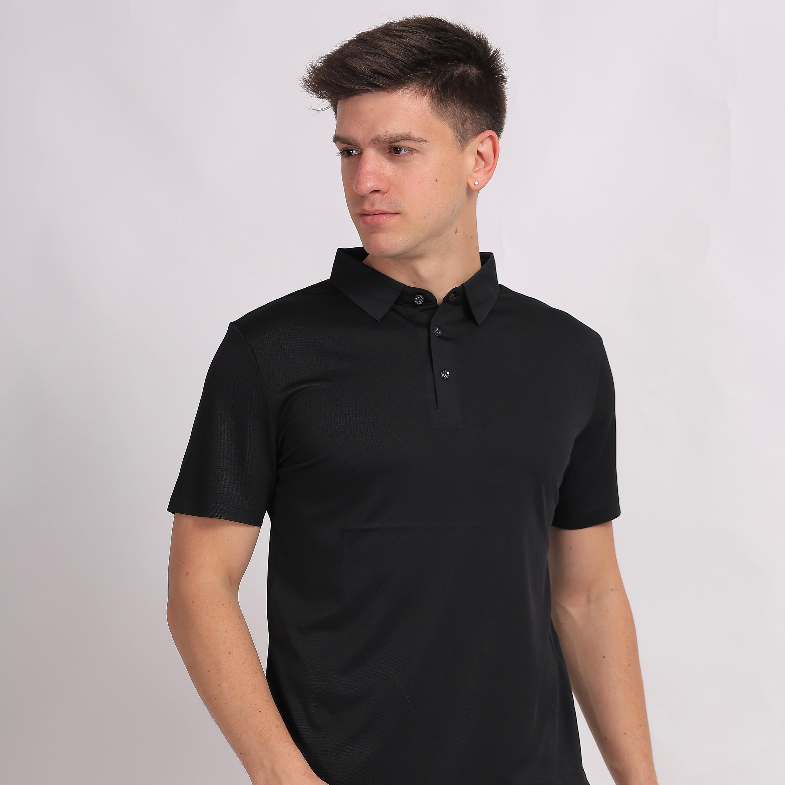 Black Elite Polo