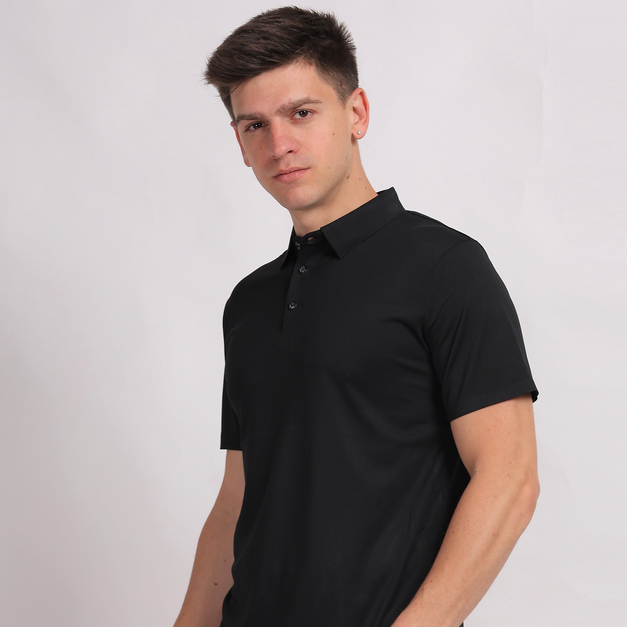 Black Elite Polo