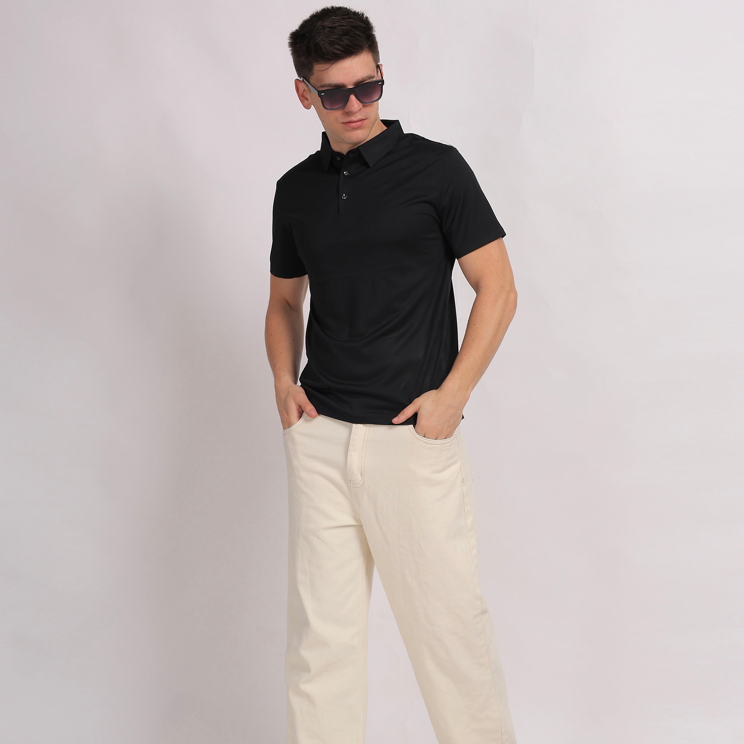 Black Elite Polo