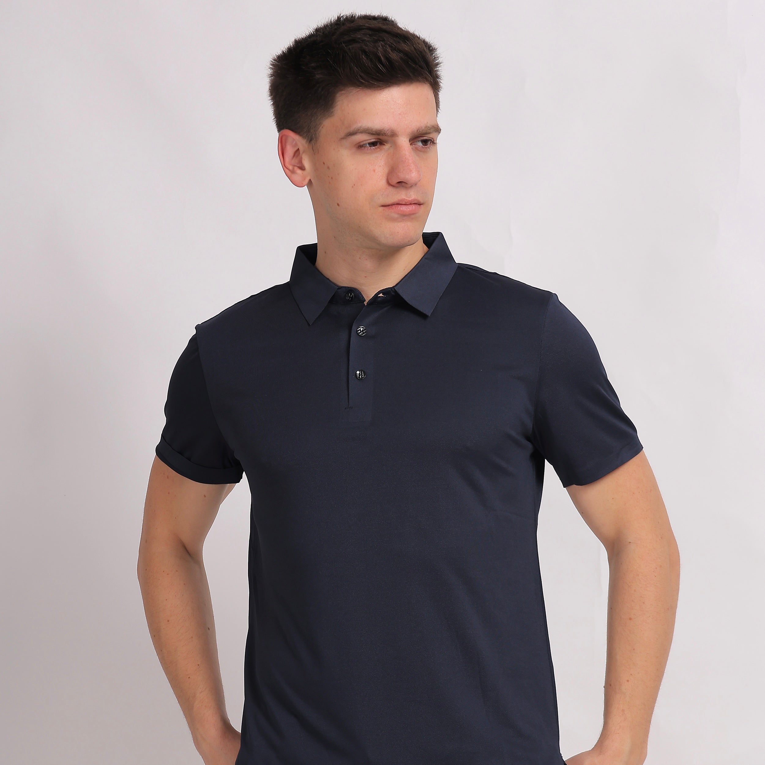 Premium Dark Blue Polo T-Shirt